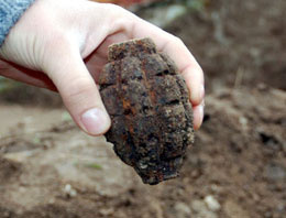 Hainler bombaları bakın nereye saklamış