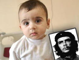 Batmanlı bebek 'Che Guevara' oldu!